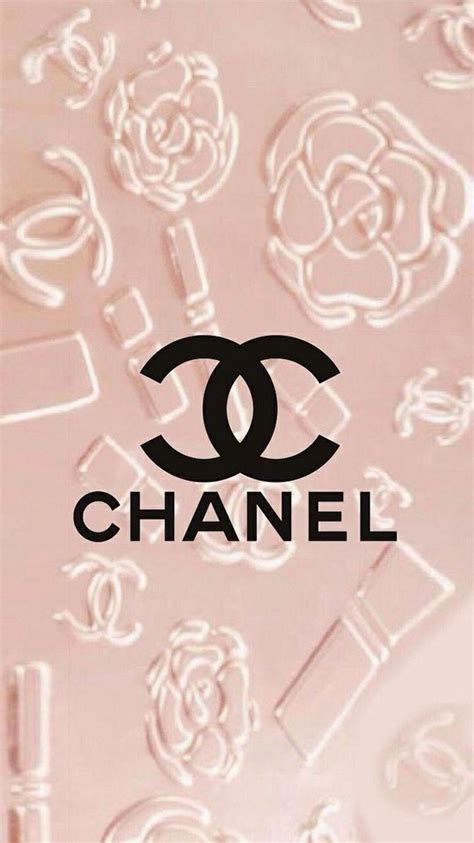 chanel wallpaper pink|pink coco chanel logo.